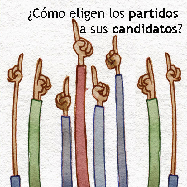 ¿Cómo eligen los partidos a sus candidatos?