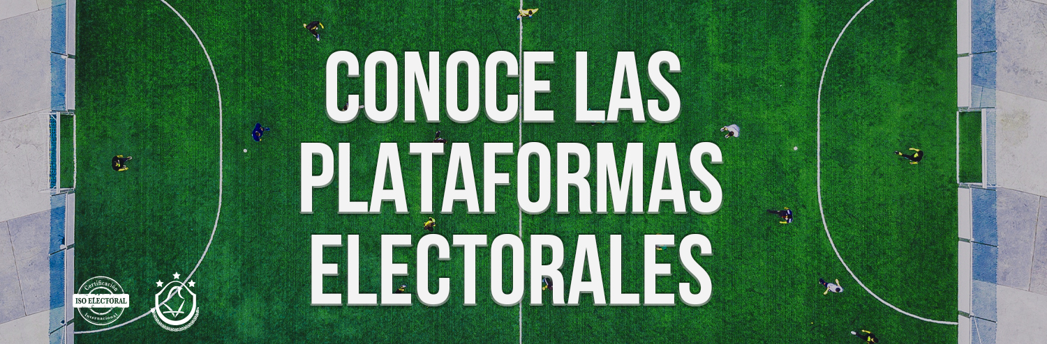 Plataformas Electorales y Aspirantes a Candidaturas sin partido