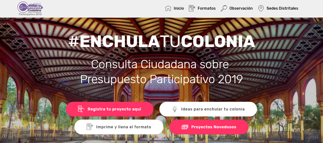 Registra un proyecto en 10 minutos #EnchulaTuColonia