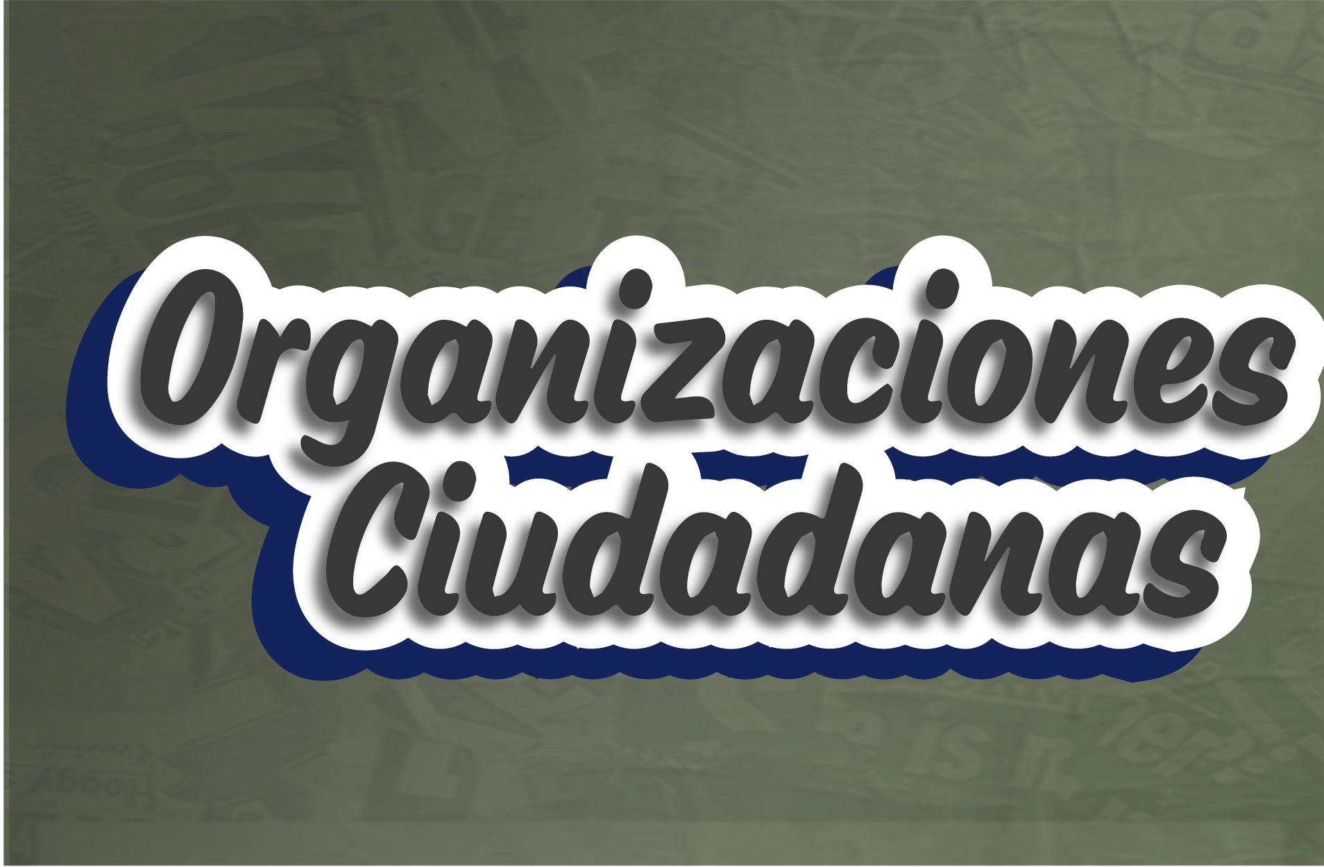 Organizaciones Ciudadanas